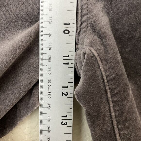 Mica Los Angeles Jeans Womens Size 27 Highrise Velvet Flare Brown Wide Leg New - Picture 5 of 9